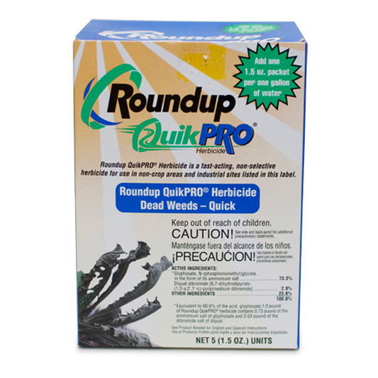 Roundup Quikpro 1.5oz - 5 Pack