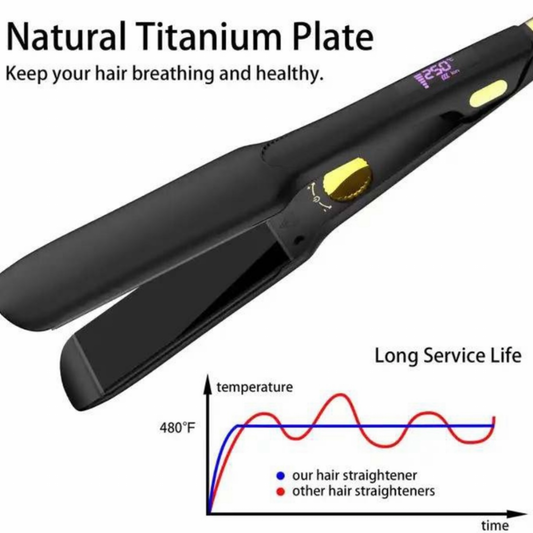 Professional Titanium Flat Iron