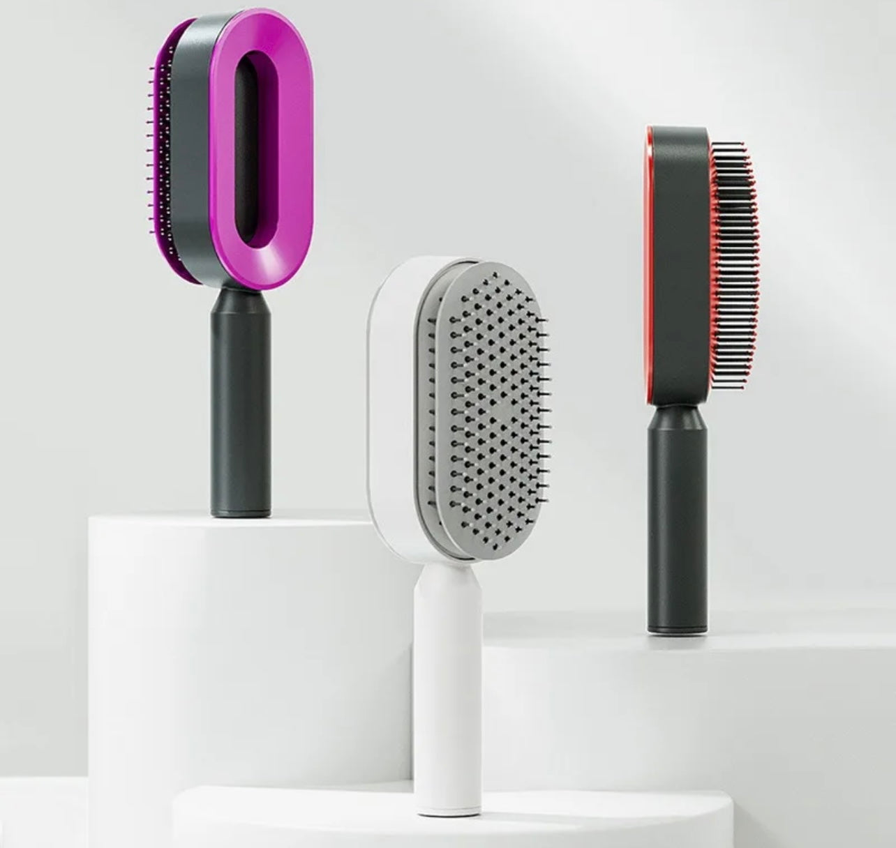 Self-Cleaning Air Cushion Massage Hair Brush