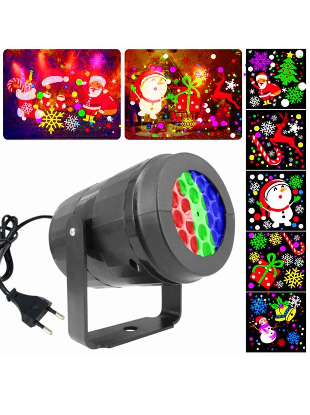 16 pattern RBG Christmas LED Laser Projection Lamp