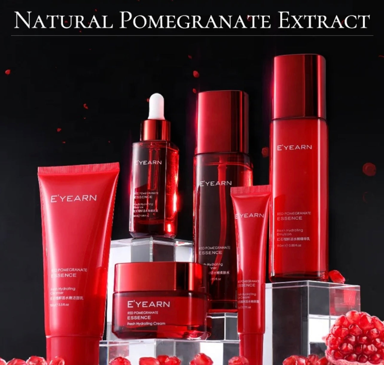 Pomegrante Skin Care Set